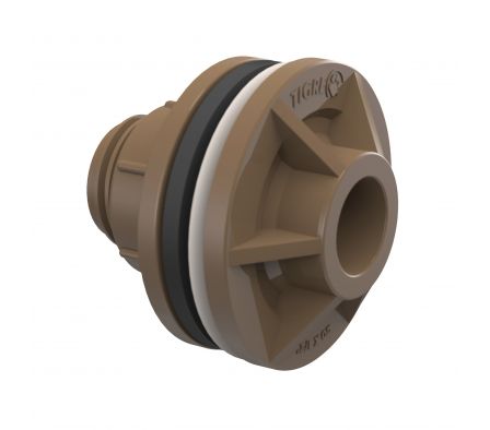 ADAPTADOR C/BRIDA Y ANILLO TIGRE SOLD. 20X1/2