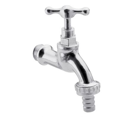 CANILLA PARA MANGUERA DE 1/2 FV CROMO 436-13-C