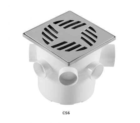 CAJA SIFONADA 15X15 ASTRA CS6 CROMO