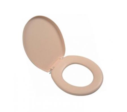 TAPA PLASTICA ORION TPK PARA INODORO BEIGE AREIA BG 5 ACOLCHADO