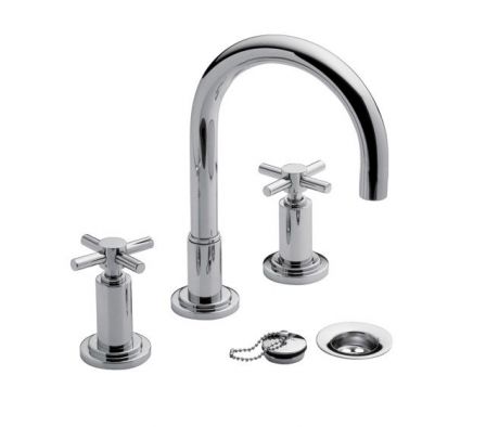 MEZCLADORA PARA LAVATORIO LAVATORIO FV 207/87 CROMO 