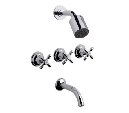 MEZCLADORA FV CROMO DUCHA 0103/B2P