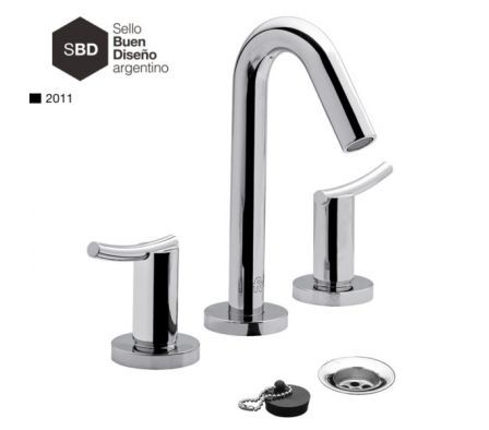 MEZCLADORA LAVATORIO FV LIBBY 207/39 CROMO