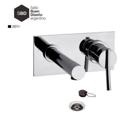 MONOCOMANDO LAVATORIO DE PARED FV LIBBY 206/39 CROMO