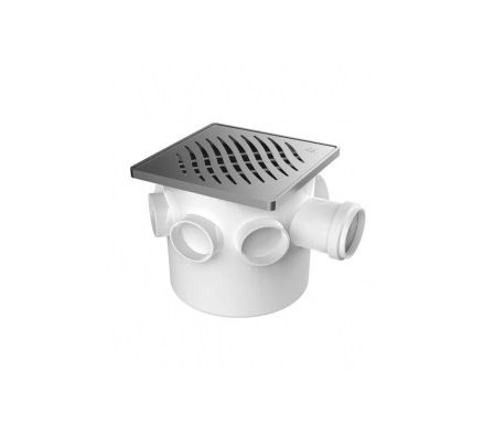 CAJA SIFONADA TIGRE REJILLA INOX.15X18X75 27125228