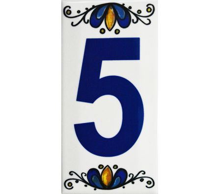 GABRIELA NUMEROS HDN 05 7.5X15 1UN