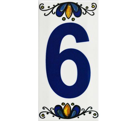 GABRIELA NUMEROS HDN 06 7.5X15 X1UN