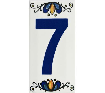 GABRIELA NUMEROS HDN 07 7.5X15 X1UN