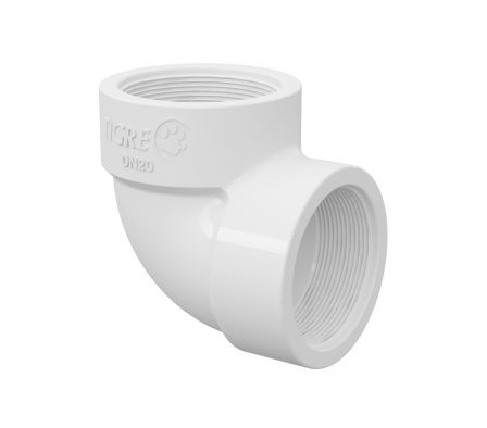 CODO TIGRE PVC ROSC. 3X90