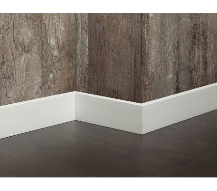 ZOCALO ATRIM PLANA TEXTURADO BLANCO 70MMX2,5MTS 2310