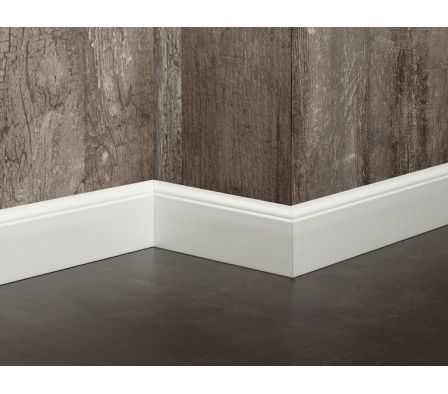 ZOCALO CURVA TEXTURADO BLANCO 80MMX2,5MTS 2340