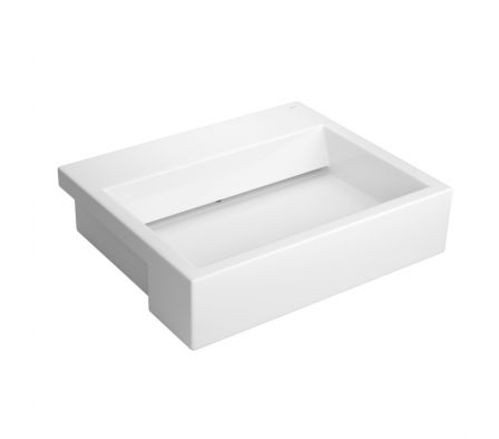 LAVATORIO SEMI-ENCAJE DECA RECTGULAR CON VALVULA OCULTA L-873-17