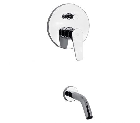 MONOCOMANDO BAÑERA DUCHA SIN DUCHA FV ZOE 106/L6.0 CROMO