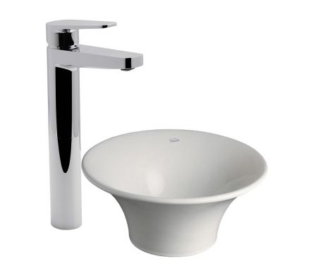 MONOCOMANDO LAVATORIO FV ZOE CR 181.02E/L6.0 SIN SOPAPA