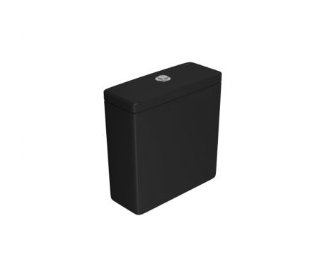 CISTERNA DUAL DECA QUAD/PL/UNIC.NEGRO MAT.CD-21F-94