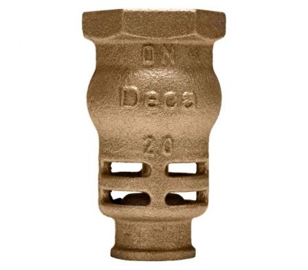 VALVULA DE SUCCION 1''DECA BRONCE 552.100.01