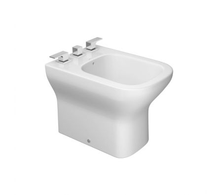 BIDET DE 3 AGUJEROS DECA AXIS BLANCO B-47-17