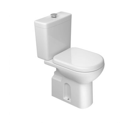 INODORO ACOPLE DECA VOGUE CONFORTO SIN CISTERNA BLANCO P.515.17