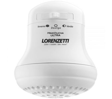 DUCHA ELECTRICA SIN MANGO LORENZETTI MAXI-ULTRA 5400W
