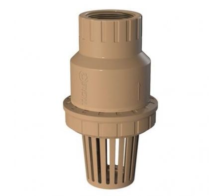 VALV.RETENCION VERT.TIGRE C/FILTRO 1'' 27957374