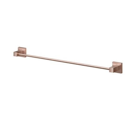TOALLERO BARRAL 590MM DOCOL SQUARE COBRE CEPILLADO 387769