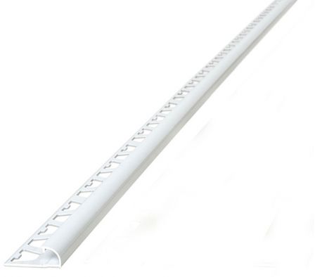 GUARDACANTO BULLNOSE-BLANCO 10MMX2.5MTS.5563