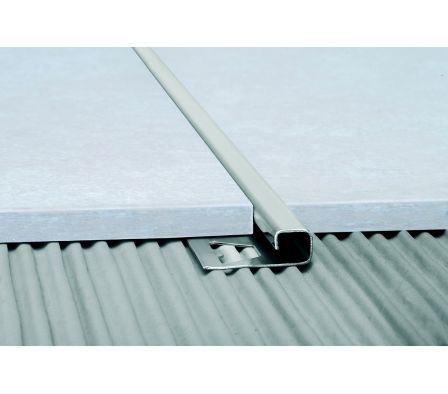 TERMINACION CUAD.AC.INOX.10X10MM X2.5M ATRIM 1810-ESM