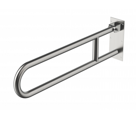 BARRA DE APOYO ARTICULADA 80CM DOCOL ACERO INOX. CEPILLADO 974816