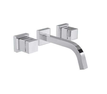 MEZCLADORA PARED LAVAMANOS DECA CUBO CR 1878.C86