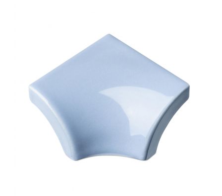 LISTELLO ELIANE CANTO EXTERNO AZUL LAGUNA 2.5X2.5 X 1UNID