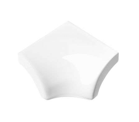 LISTELLO ELIANE CANTO EXTERNO BRANCO PISCINA 2.5X2.5 X 1UN