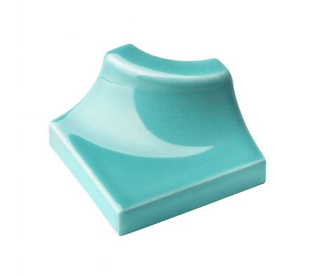 LISTELLO ELIANE CANTO INTERNO VERDE AGUA 2.5X2.5CMS X 1UND