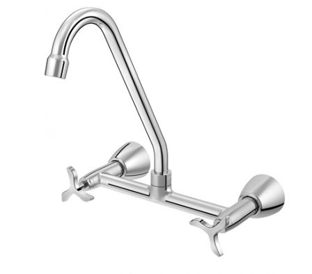 MEZCLADORA COCINA PARED 1/2-3/4 DOCOL NUEVA PERTUTTI CROMO 899306