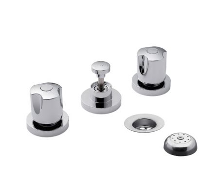 MEZCLADORA FV PAMPA 295/B6 CROMO PARA BIDET 