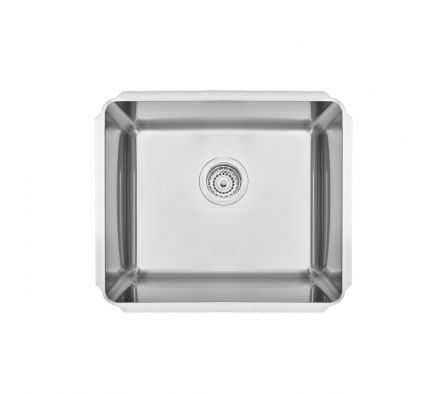 BACHA EMBUTIR PROFESIONAL 61LTS DRITTA AC. INOX. TRAMONTINA 50X40X33CM