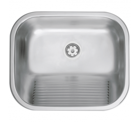 PILETA P/ LAVARROPAS TRAMONTINA AC. INOX 50X40X22.5