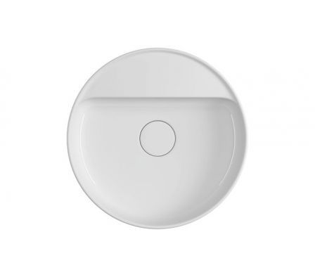 LAVATORIO DE APOYO C/MESA DECA REDONDO BLANCO L.12040.M.17 REVESTIR