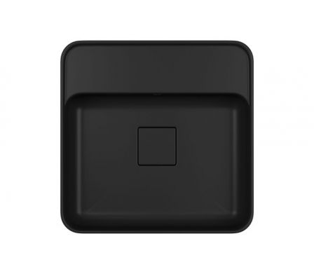 LAVATORIO DE APOYO C/MESA DECA CUADRADO EBANO MATE L.11040.M.94 REVESTIR