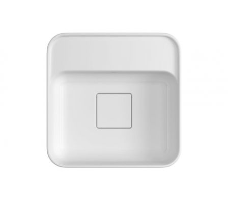 LAVATORIO DE APOYO DECA CON MESA CUADRADO BLANCO L.11030.M.17