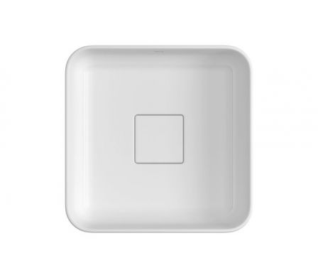 LAVATORIO DE APOYO DECA CUADRADO BLANCO L.11030.17