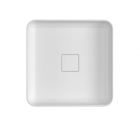 LAVATORIO DE APOYO DECA CUADRADO BLANCO L.11040.17