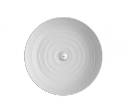 LAVATORIO DE APOYO DECA REDONDO GOTA DE AGUA BLANCO L.12050.GT.16