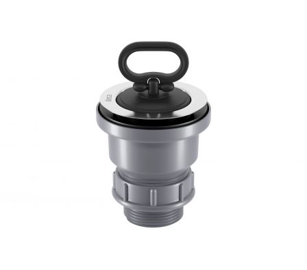 SOPAPA P/TANQUE LAVARROPA DE 1 1/2 C/ADAP. P/ 1 1/4 DECA CR 1606.C.DUO