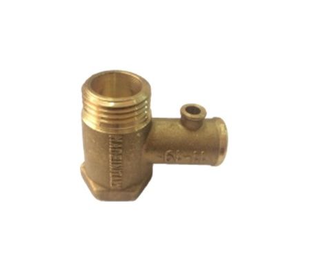 VALVULA DE SEGURIDAD Y RET. ARISTON CH DE 1/2 DORADO