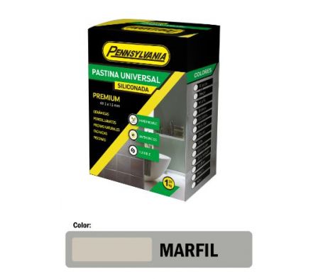 PASTINA PENNSYLVANIA ACRILICA CON CATALIZADOR MARFIL (1 KG)