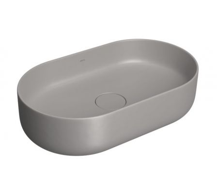 LAVATORIO DE APOYO DECA OVALADO CINZA ANTR L.14050.85