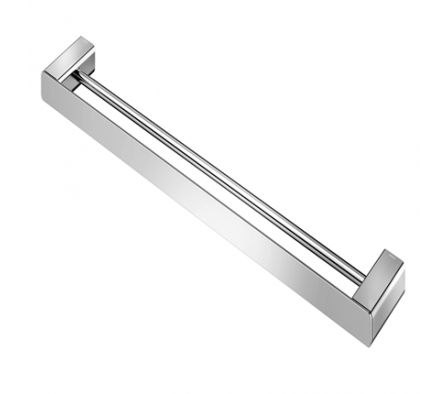 TOALLERO BARRAL DOBLE DOCOL FLAT CHROME 1013706