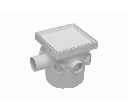 CAJA SIFONADA C/ REJILLA INVISIBLE 15X15 ASTRA CS5/R015 BR