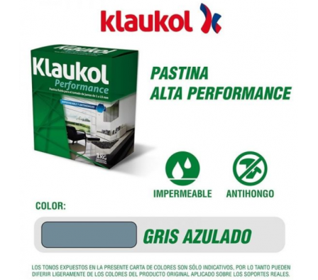 PASTINA KLAUKOL ALTA PERFORMANCE FLUIDA AQUABLOCK GRIS AZULADO (1KG.)