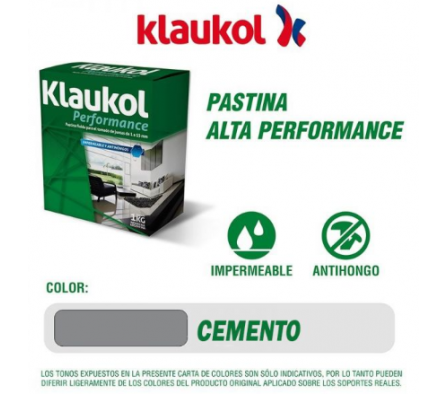 PASTINA KLAUKOL ALTA PERF/FLUIDA AQUABLOCK CEMENTO (1KG.)